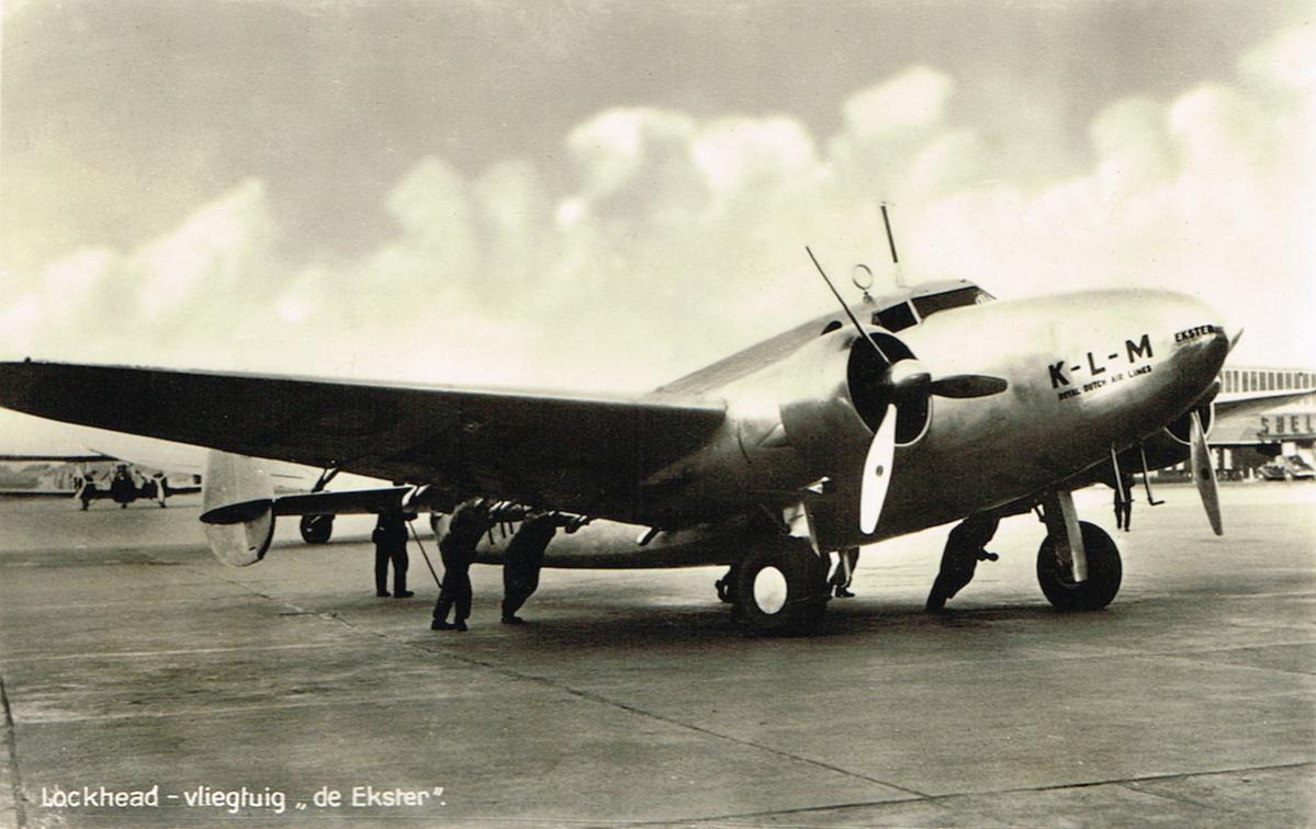 Naam: Kaart 665. PH-APE %22Ekster%22. Lockheed-14 Super Electra, grond, kopie.jpg
Bekeken: 764
Grootte: 104,5 KB