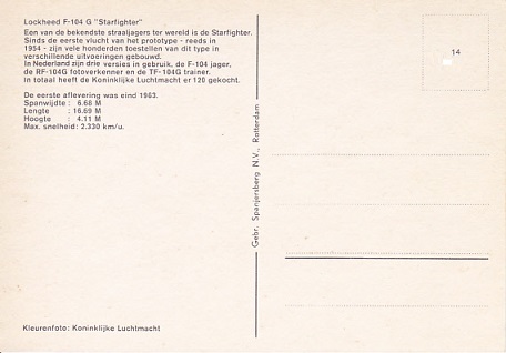 Naam: F-104G achterzijde  #14.jpg
Bekeken: 1204
Grootte: 37,6 KB