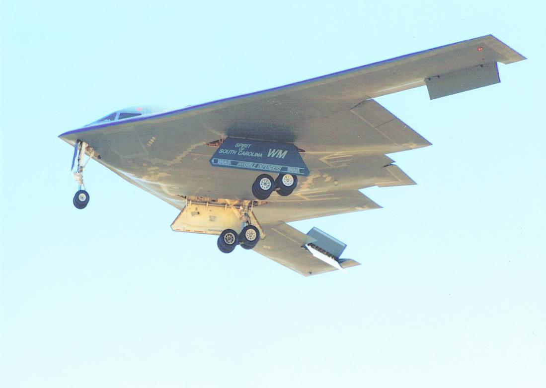 Naam: Foto 852. Northrop Grumman B-2. 'Spirit of South Carolina'. 1100 breed.jpg
Bekeken: 464
Grootte: 42,5 KB