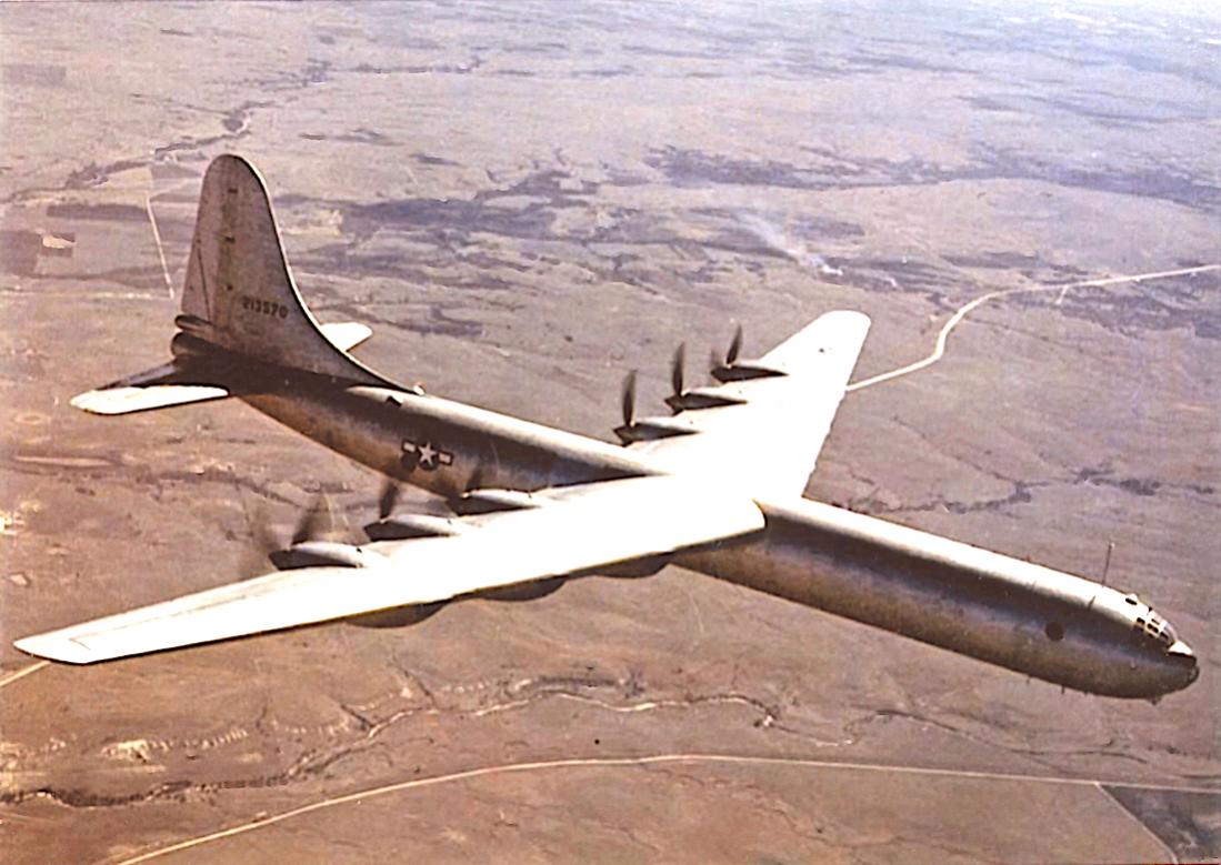 Naam: Foto 918. 213570. Consolidted-Vultee XB-36 prototype. First flight 8 August 1946. 1100 breed.jpg
Bekeken: 77
Grootte: 109,0 KB
