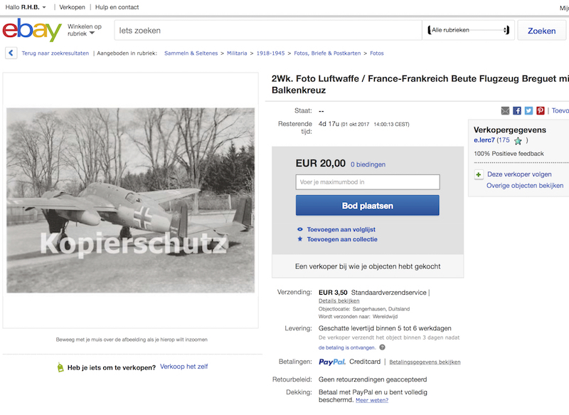 Naam: 2Wk. Foto Luftwaffe : France-Frankreich Beute Flugzeug Breguet mit Balkenkreuz | eBay.jpeg
Bekeken: 311
Grootte: 307,9 KB