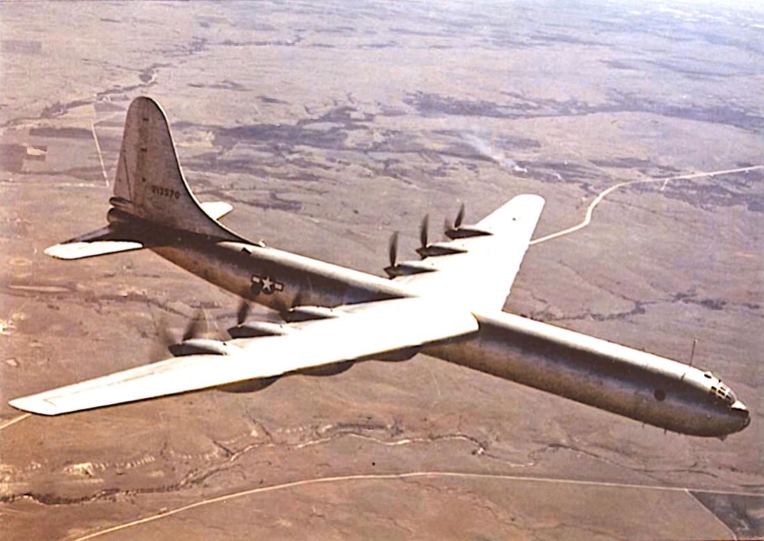 Naam: Foto 918. 213570. Consolidted-Vultee XB-36 prototype. First flight 8 August 1946. 1100 breed.jpg
Bekeken: 26
Grootte: 109,0 KB