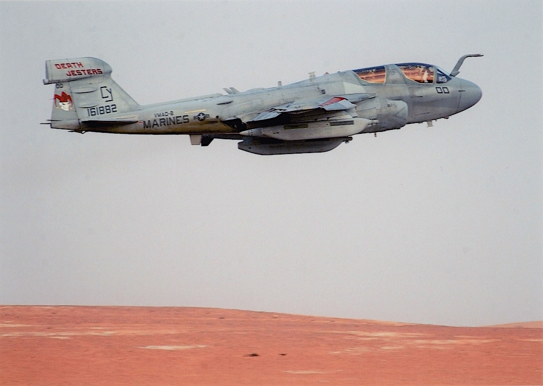 Naam: Foto 949. 161882. Grumman EA-6B Prowler. 1100 breed.jpeg
Bekeken: 350
Grootte: 214,7 KB