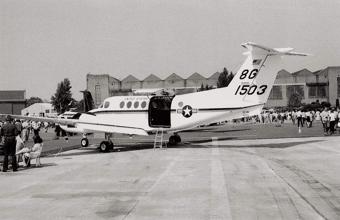 Naam: Foto 469. Beechcraft UC-12B Huron (MSN BJ-51) 161503, kopie 1100.jpg
Bekeken: 407
Grootte: 119,8 KB